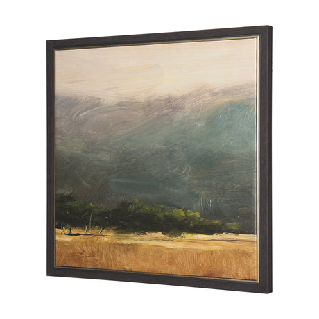 Haze Landscape by Mercana Studio a Hand Embellished Textured Framed Canvas from Mercana - Luna Furniture
