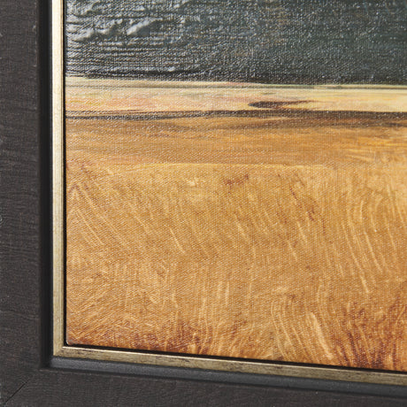 Haze Landscape by Mercana Studio a Hand Embellished Textured Framed Canvas from Mercana - Luna Furniture