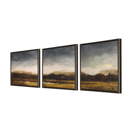 Rainy Landscape by Mercana Studio a Hand Embellished Textured Framed Canvas from Mercana - Luna Furniture