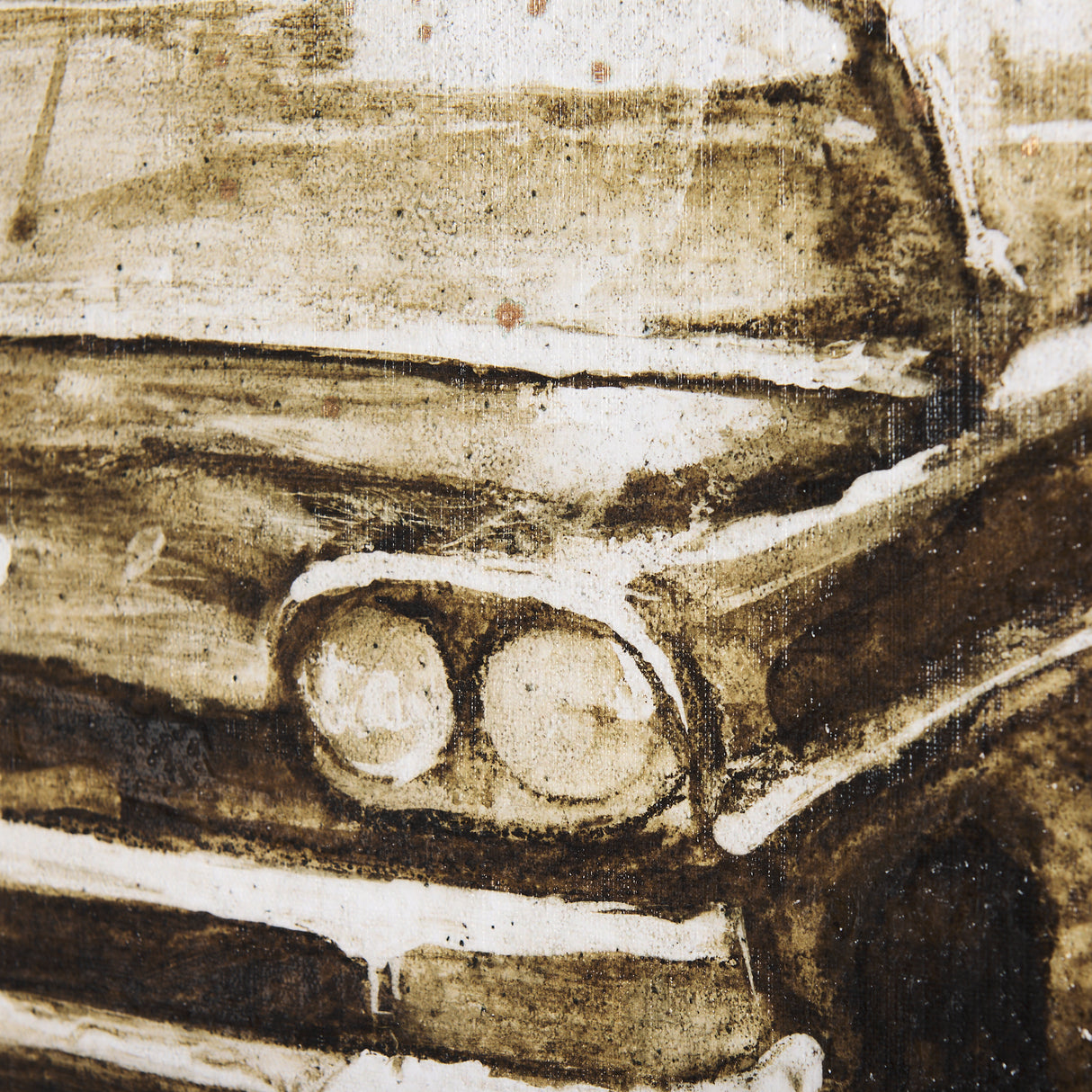 Vintage Car Picture I by Mercana Studio a Hand Embellished Textured Canvas from Mercana - Luna Furniture
