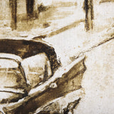 Vintage Car Picture I by Mercana Studio a Hand Embellished Textured Canvas from Mercana - Luna Furniture