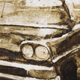 Vintage Car Picture I by Mercana Studio a Hand Embellished Textured Canvas from Mercana - Luna Furniture