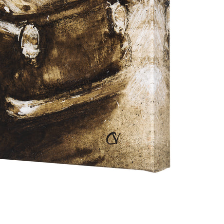 Vintage Car Picture II by Mercana Studio a Hand Embellished Textured Canvas from Mercana - Luna Furniture