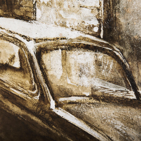Vintage Car Picture II by Mercana Studio a Hand Embellished Textured Canvas from Mercana - Luna Furniture
