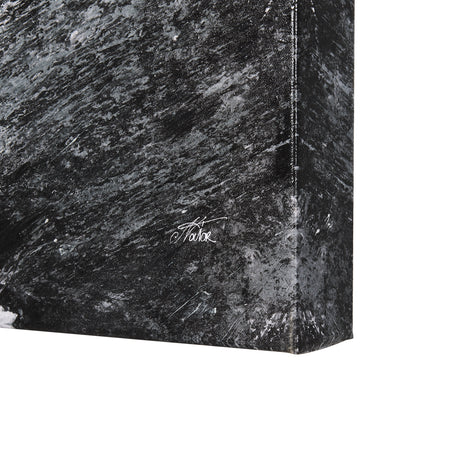 Black Composition II by Mercana Studio a Hand Embellished Textured Canvas from Mercana - Luna Furniture