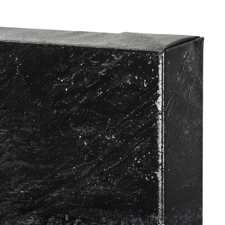 Black Composition II by Mercana Studio a Hand Embellished Textured Canvas from Mercana - Luna Furniture