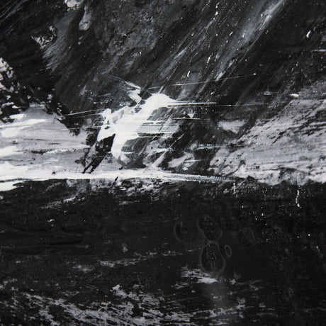 Black Composition II by Mercana Studio a Hand Embellished Textured Canvas from Mercana - Luna Furniture