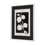 Lemon Branch Silhouette by Mercana Studio Hand Embellished Framed Art Print Matted under Glass from Mercana - Luna Furniture