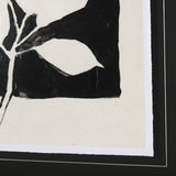 Lemon Branch Silhouette by Mercana Studio Hand Embellished Framed Art Print Matted under Glass from Mercana - Luna Furniture