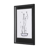 Organic Line Drawing I by Mercana Studio Hand Embellished Framed Art Print Matted under Glass from Mercana - Luna Furniture