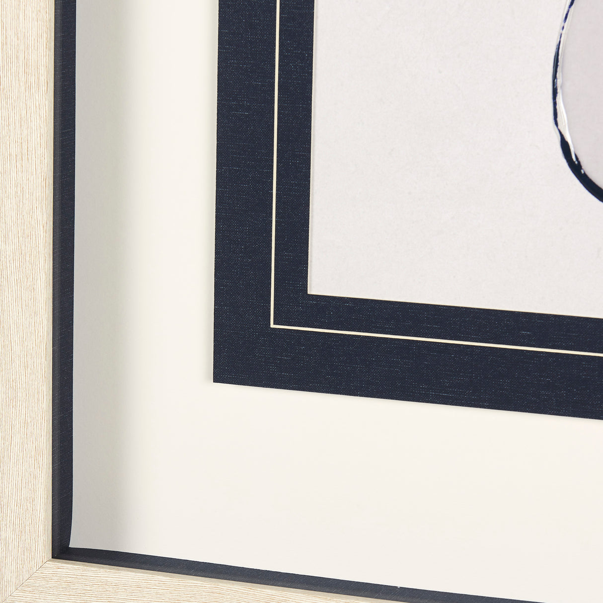 Sapphire Vase I by Mercana Studio a Hand Embellished Textured Framed Art Print Matted under Glass from Mercana - Luna Furniture