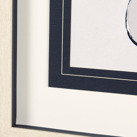 Sapphire Vase I by Mercana Studio a Hand Embellished Textured Framed Art Print Matted under Glass from Mercana - Luna Furniture
