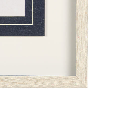 Sapphire Vase II by Mercana Studio a Hand Embellished Textured Framed Art Print Matted under Glass from Mercana - Luna Furniture