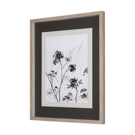 Meadow L by Mercana Studio a Hand Embellished Textured Framed Art Print Matted under Glass from Mercana - Luna Furniture