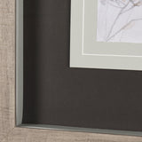 Meadow L by Mercana Studio a Hand Embellished Textured Framed Art Print Matted under Glass from Mercana - Luna Furniture