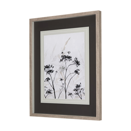 Meadow R by Mercana Studio a Hand Embellished Textured Framed Art Print Matted under Glass from Mercana - Luna Furniture