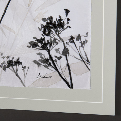 Meadow R by Mercana Studio a Hand Embellished Textured Framed Art Print Matted under Glass from Mercana - Luna Furniture