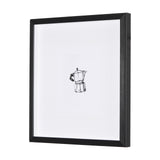 Stove Top Espresso Maker by Simeng a Framed Art Print Matted under Glass from Mercana - Luna Furniture