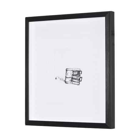 Drip Coffee Maker by Simeng a Framed Art Print Matted under Glass from Mercana - Luna Furniture
