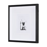 Pour Over by Simeng a Framed Art Print Matted under Glass from Mercana - Luna Furniture