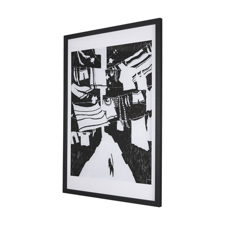 National Laundry Day by Mercana Studio Hand Embellished Textured Framed Art Print Matted under Glass from Mercana - Luna Furniture