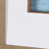 Cloud Bay II by Mercana Studio a Hand Embellished Textured Framed Art Print Matted under Glass from Mercana - Luna Furniture