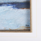 Cloud Bay II by Mercana Studio a Hand Embellished Textured Framed Art Print Matted under Glass from Mercana - Luna Furniture