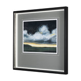 Stormy Skys I by Mercana Studio a Hand Embellished Textured Framed Art Print Matted under Glass from Mercana - Luna Furniture