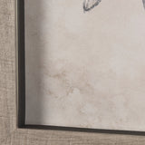 Chamomile Drawing I by Mercana Studio Hand Embellished Textured Framed Art Print Matted under Glass from Mercana - Luna Furniture