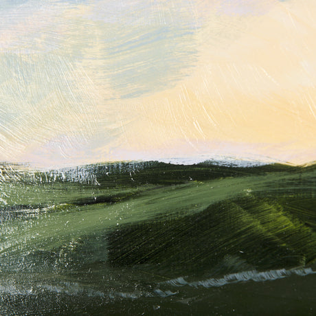 Sunrise Valley I by Mercana Studio a Hand Embellished Textured Framed Art Print Matted under Glass from Mercana - Luna Furniture