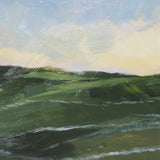 Sunrise Valley I by Mercana Studio a Hand Embellished Textured Framed Art Print Matted under Glass