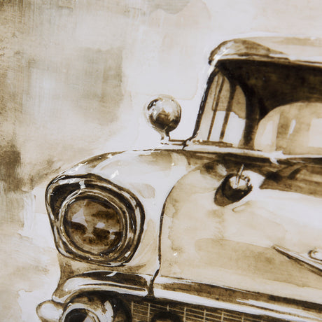 Vintage Car Picture IV by Mercana Studio Hand Embellished Framed Art Print Matted under Glass from Mercana - Luna Furniture