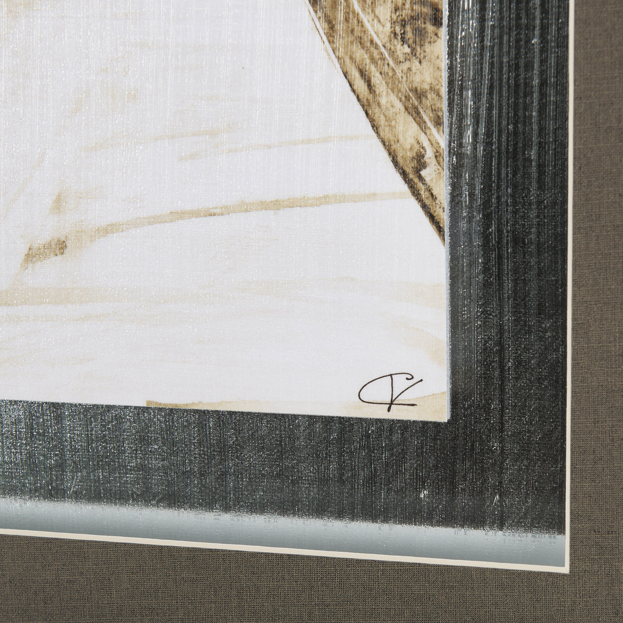 Vintage Car Picture I by Mercana Studio Hand Embellished Textured Framed Art Print Matted under Glas from Mercana - Luna Furniture