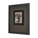 Tree Drawing I by Mercana Studio a Hand Embellished Textured Framed Art Print Matted under Glass from Mercana - Luna Furniture