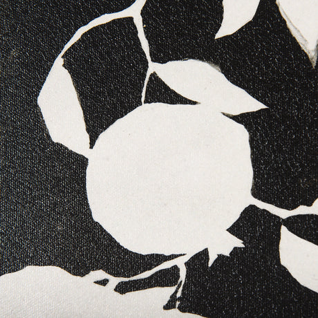 Pomegranate Branch Silhouette by Mercana Studio a Hand Embellished Textured Framed Art Print from Mercana - Luna Furniture