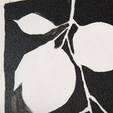 Lemon Branch Silhouette by Mercana Studio a Hand Embellished Textured Framed Art Print from Mercana - Luna Furniture