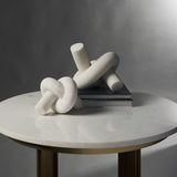 Otto Granite Resin Large Knot Sculpture Decorative Object from Mercana - Luna Furniture