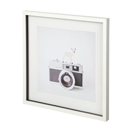 Deer & Vintage Camera by Susannah Tucker Photography a Framed Photo Art Print Matted under Glass from Mercana - Luna Furniture