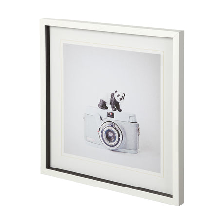 Panda & Vintage Camera by Susannah Tucker Photography a Framed Photo Art Print Matted under Glass from Mercana - Luna Furniture