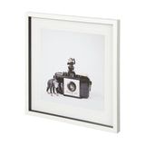 Monkeys & Vintage Camera by Susannah Tucker Photography a Framed Photo Art Print Matted under Glass from Mercana - Luna Furniture