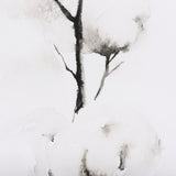 Snow Greetings II by Panpan a Framed Art Print Matted under Glass from Mercana - Luna Furniture