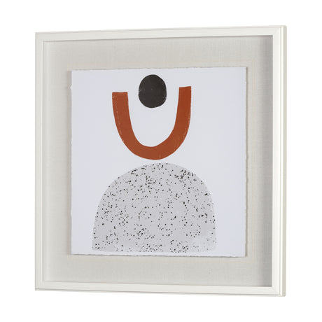 Tota I by Victoria Borges a Hand Embellished Textured Framed Art Print Matted under Glass from Mercana - Luna Furniture