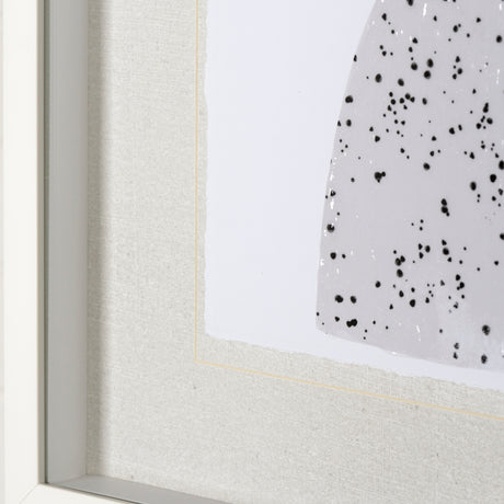 Tota I by Victoria Borges a Hand Embellished Textured Framed Art Print Matted under Glass from Mercana - Luna Furniture