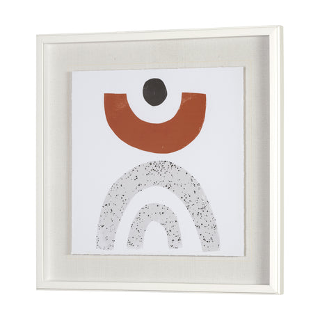 Tota II by Victoria Borges a Hand Embellished Textured Framed Art Print Matted under Glass from Mercana - Luna Furniture
