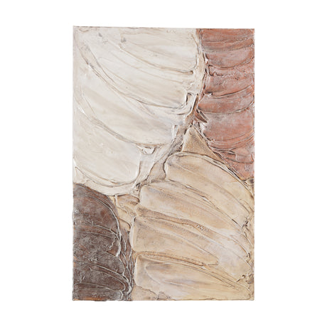 Colored Shells I by Studio M a handmade Original Framed Canvas 3D Textured Artwork from Mercana - Luna Furniture