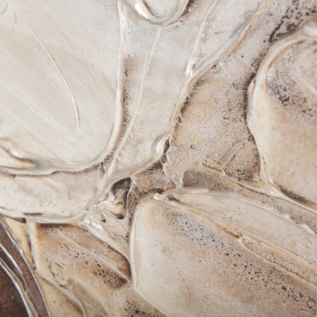 Colored Shells I by Studio M a handmade Original Framed Canvas 3D Textured Artwork from Mercana - Luna Furniture