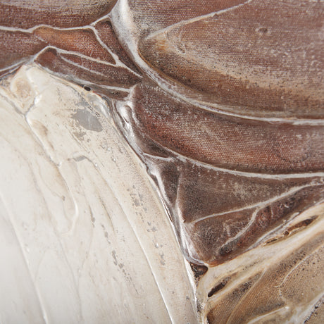 Colored Shells II by Studio M a handmade Original Framed Canvas 3D Textured Artwork from Mercana - Luna Furniture