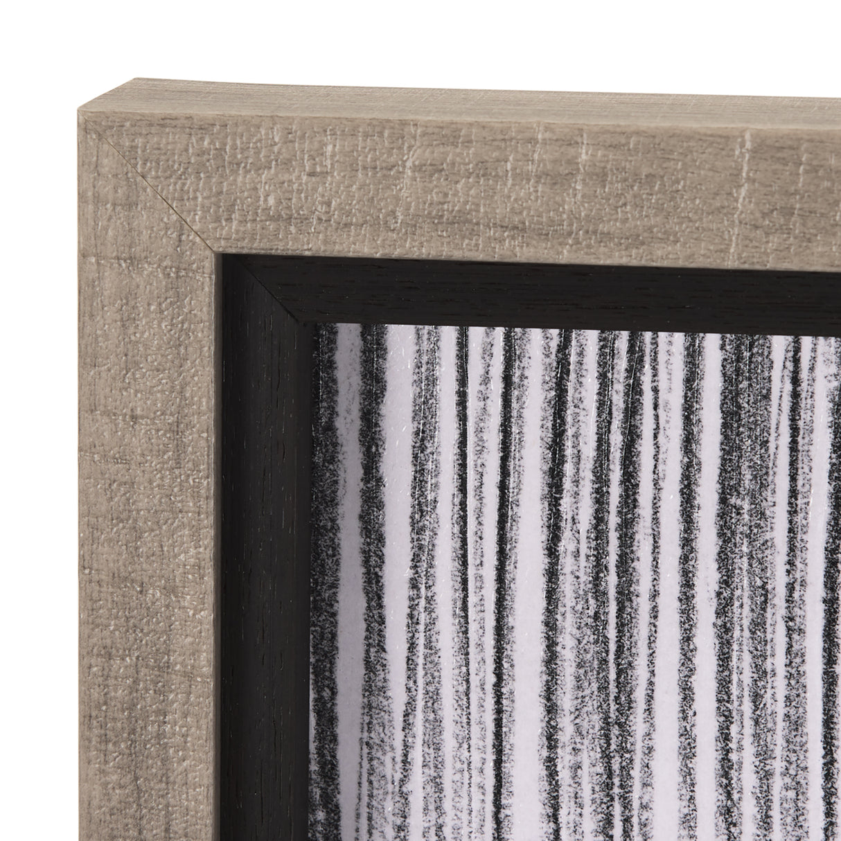Rural Sketch-II by Mercana Studio a Hand Embellished Textured Framed Art Print from Mercana - Luna Furniture