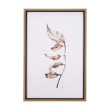 Autumn Message II by Mercana Studio a Hand Embellished Textured Framed Art Print from Mercana - Luna Furniture