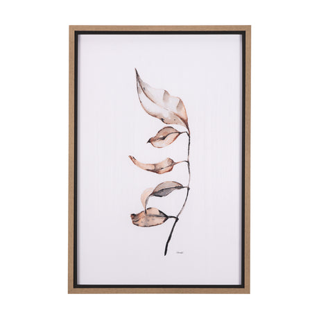 Autumn Message II by Mercana Studio a Hand Embellished Textured Framed Art Print from Mercana - Luna Furniture